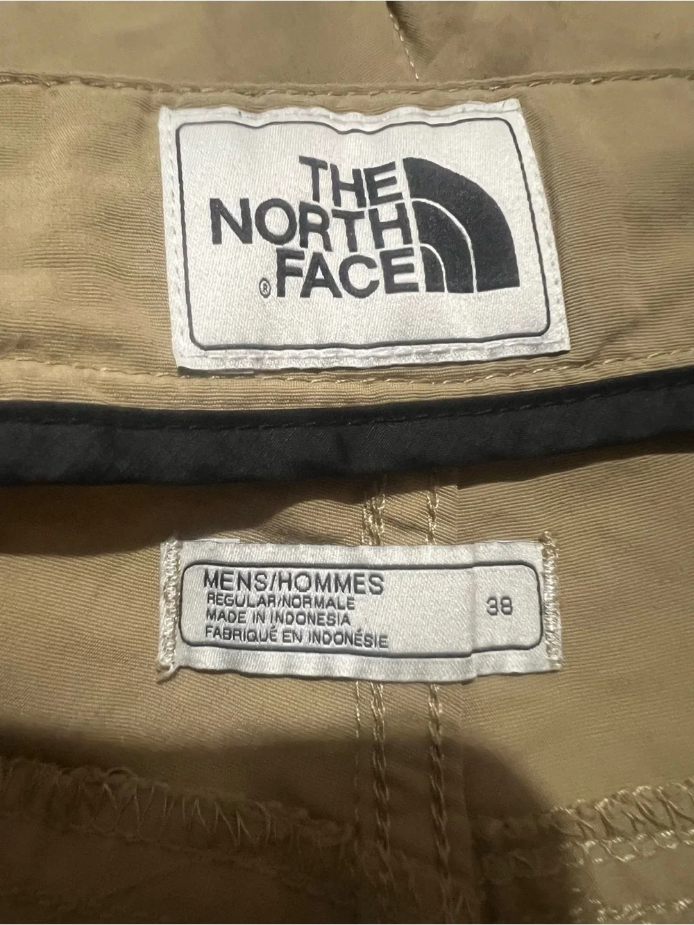 The North Face Men's Khaki Outdoor Utility Shorts size 38